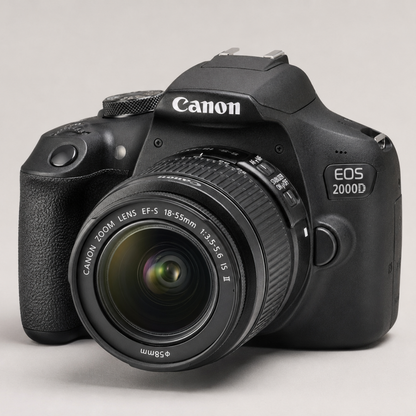 Canon EOS 2000D DSLR Camera Kit