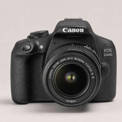 Canon EOS 2000D DSLR Camera Kit