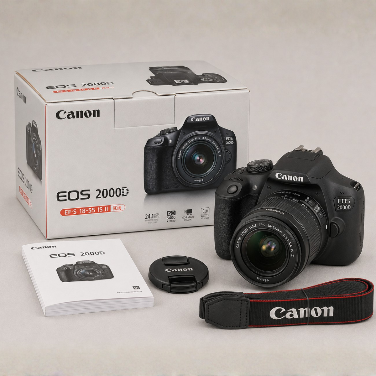 Canon EOS 2000D DSLR Camera Kit